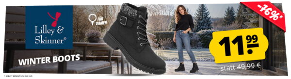 HB Lilley und Skinner Damen Winter Boots DESK DEU