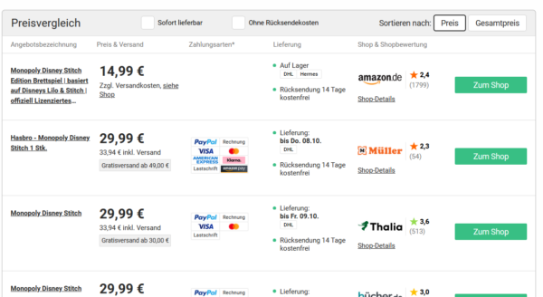Preis Preis