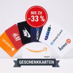 Amazon Geschenkgutscheine mit bis zu 33 % Rabatt: Zalando, H&M, Nike, waipu.tv, RTL+, Meta Quest, home24