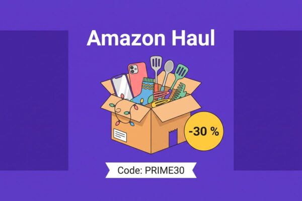 amazon haul prime30 30 prozent rabatt Amazon Haul: 30% Rabatt mit Code PRIME30