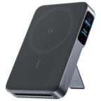 Anker MagGo Powerbank 2 Pro, Qi2.2 25W 10000mAh MagSafe Powerbank Phantomgrau