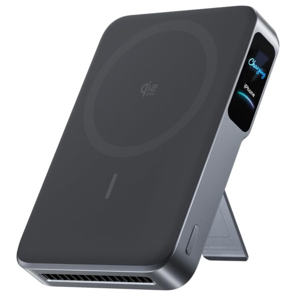 anker maggo powerbank 2 pro a110r Anker MagGo Powerbank 2 Pro, Qi2.2 25W 10000mAh MagSafe Powerbank Phantomgrau