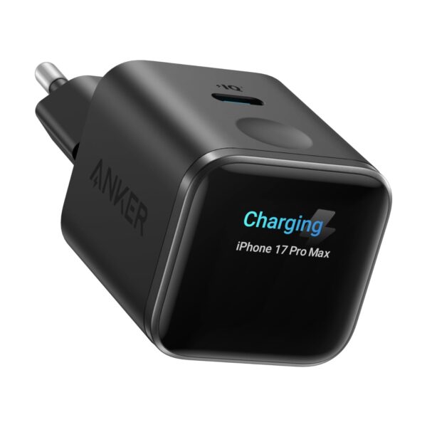 anker nano 45w ladegeraet display Anker Nano 45W USB-C Ladegerät mit Smart Display