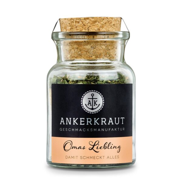 Ankerkraut Gewürz Omas Liebling im Korkenglas