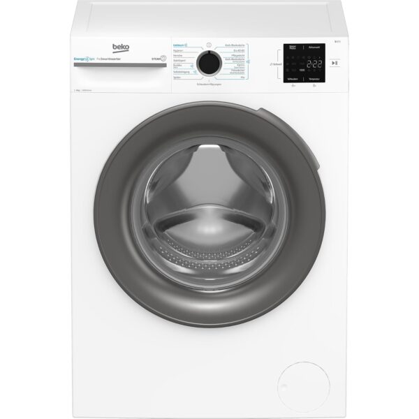 beko bm3wfu4941w1 waschmaschine Beko BM3WFU4941W1 Waschmaschine, 9 kg, Frontlader, 1400 U/min, SteamCure Dampffunktion, WeiĂź