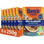 Ben's Original Express Reis Risotto mit Hühnchen und Pilzen 6 x 250 g
