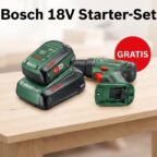 Bosch 18V Starter-Set gratis zum Solo-Tool bei Amazon