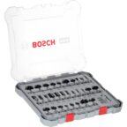 Bosch 30x PRO Fräser-Set 30-tlg. Schaft 8 mm