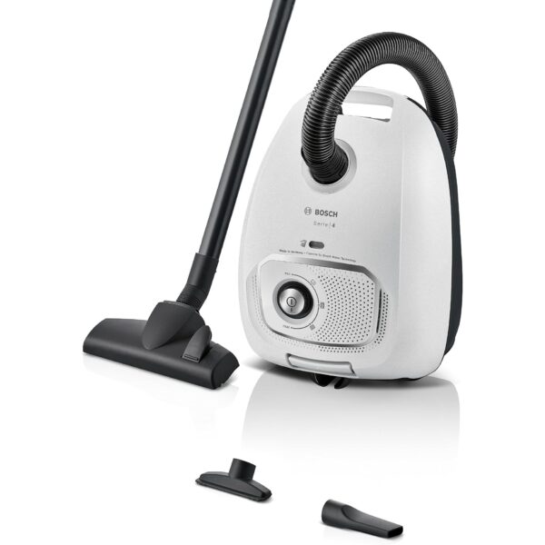 Bosch Staubsauger mit Beutel Serie 4 BGB41WH1, weiß