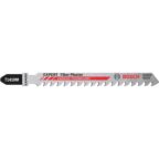 Bosch Accessories 3x Expert ‘Fiber Plaster’ T 141 HM Stichsägeblatt (für Faserzementplatten, Gipskartonplatte, Länge 100 mm, Zubehör Stichsäge) 3 Stück