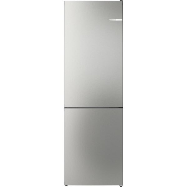 bosch kgn362laf kuehl gefrierkombination BOSCH KGN362LAF Serie 4 Kühl-Gefrierkombination (321 l, NoFrost, Metall-Optik)