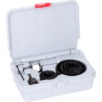 Bosch 14x Wood and Drywall Hole Saw Set mit Adapter und Centering Drill Bit Neue Version