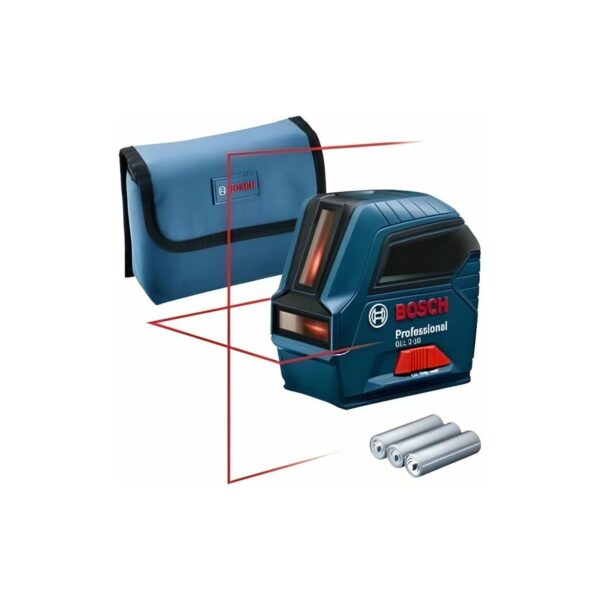 Bosch Professional Kreuzlinienlaser GLL 2-10 mit rotem Laser