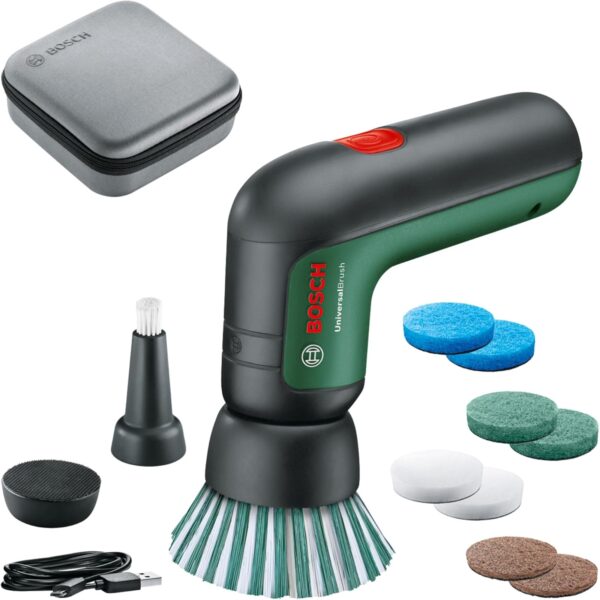 bosch universalbrush reinigungsbuersten set Bosch Elektro-Reinigungsbürsten-Set UniversalBrush mit 10 Aufsätzen