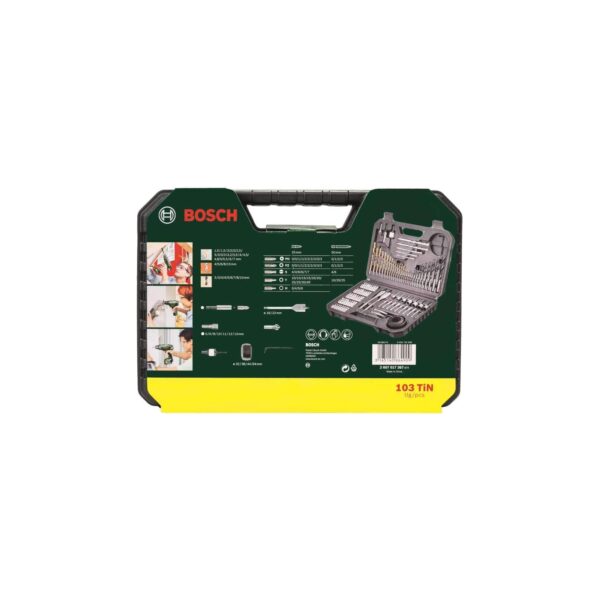Bosch 103-tlg. Bohrer- und Bit-Set V-Line Titanium