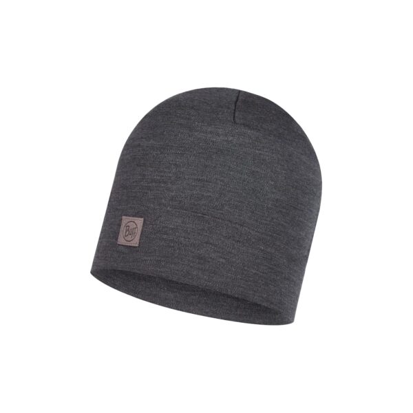 buff merino heavyweight muetze solid grey Buff Merino Heavyweight Mütze Solid Grey