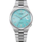 Citizen Automatikuhr Tsuyosa NJ0151-88M mit hellblauem Zifferblatt