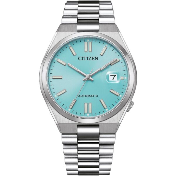 citizen tsuyosa nj0151 88m automatikuhr Citizen Automatikuhr Tsuyosa NJ0151-88M mit hellblauem Zifferblatt