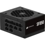 CORSAIR SF850 (2024) Vollständig Modulares Geräuscharmes 80 PLUS Platinum ATX-Netzteil – ATX 3.1-Kompatibel – PCIe 5.1-Fähig – SFX-to-ATX-Halterung im Lieferumfang Enthalten – Schw