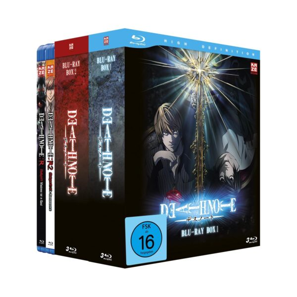 Death Note Gesamtausgabe Bundle Vol. 1-2 + Relight auf Blu-ray
