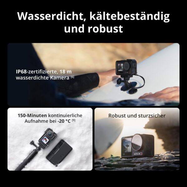 dji osmo action 4 essential combo detail 2 DJI Osmo Action 4 Essential-Combo Detailansicht 2