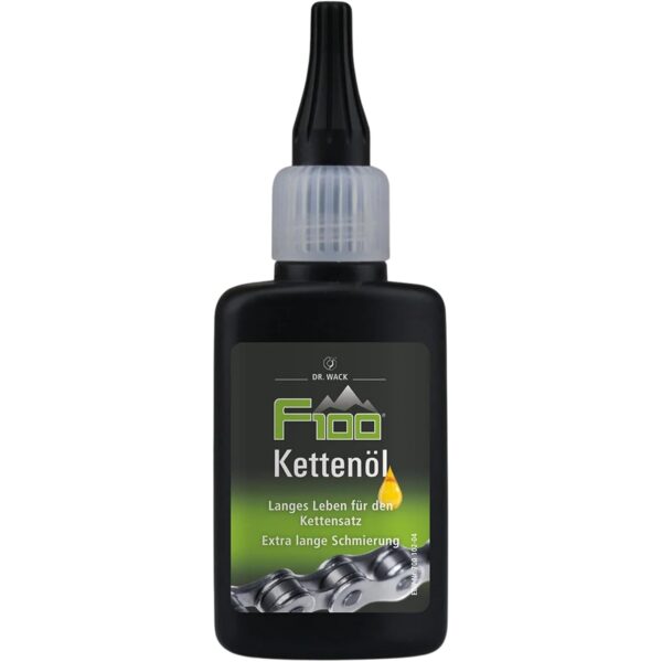 dr wack f100 kettenoel fahrrad 50ml DR. WACK F100 Kettenöl für Fahrrad 50 ml Tropfflasche