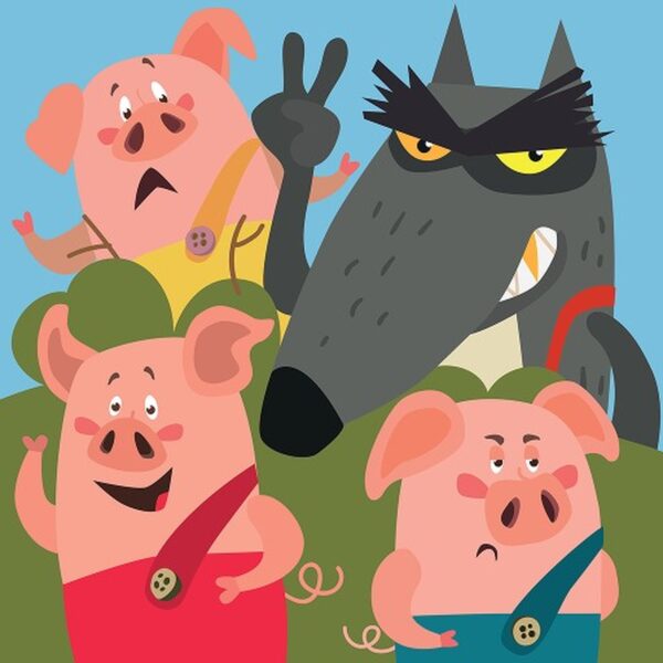drei kleine schweinchen app Drei kleine Schweinchen interaktives MĂ€rchen App-Icon