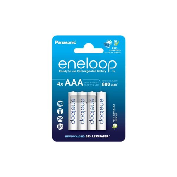 eneloop AAA/Micro Ni-MH Akku 4er-Pack (min. 800 mAh)