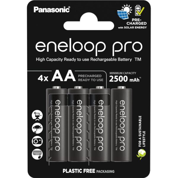 Panasonic eneloop pro AA/Mignon Ni-MH Akku 4er-Pack 2500 mAh