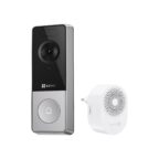 EZVIZ CP8 Akku Türklingel Video Doorbell mit 3K 5MP Kamera und Chime