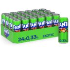 Fanta Exotic Limonade 24 x 330 ml Einweg-Dosen