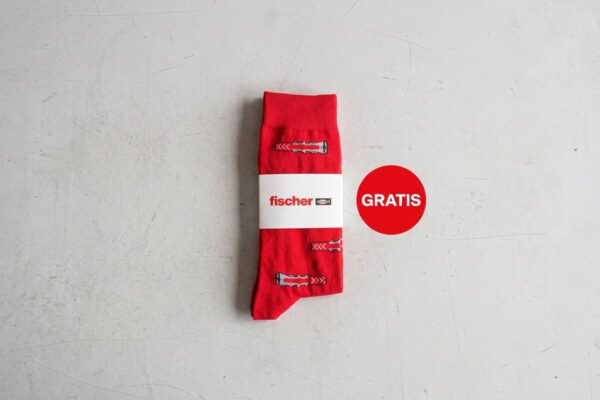 fischer duebel socken gratis fischer Dübel-Socken gratis nach Newsletter-Anmeldung
