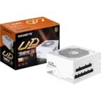 GIGABYTE UD750GM PG5 V2 Ice Netzteil – PCIe Gen 5.1, 80 Plus Gold, Vollmodulares Design, 120-mm-Lüfter, ATX 3.1-kompatibel, EU-Stecker