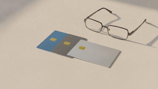 girocard bild 2 Drei Bankkarten nebeneinander als Symbol fĂŒr den Vergleich von girocard, Debitkarte und Kreditkarte