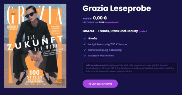 grazia banner