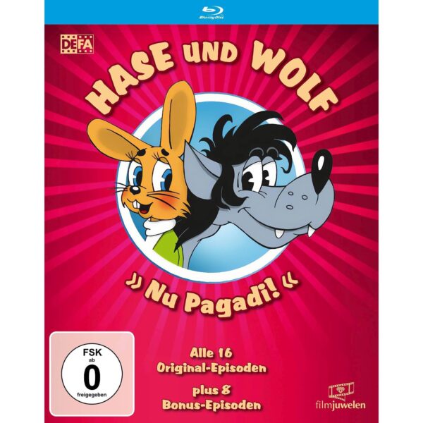 Hase und Wolf – alle 16 Original-Episoden plus 8 Bonus-Episoden (Blu-ray)