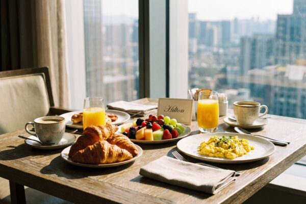 hilton honors gold fruehstueck Gratis-Frühstück für zwei dank Hilton Gold-Status