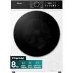 Hisense WF3I8043BWFAQ Waschmaschine 8 kg mit Dampffunktion