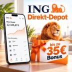 ING Direkt-Depot: bis zu 35€ Bonus