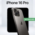 Apple iPhone 16 Pro 128 GB Titan Schwarz (refurbished, Zustand Gut)