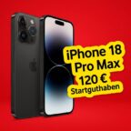 Apple iPhone 18 Pro Max 256GB mit Vodafone Smart Lite Spezial