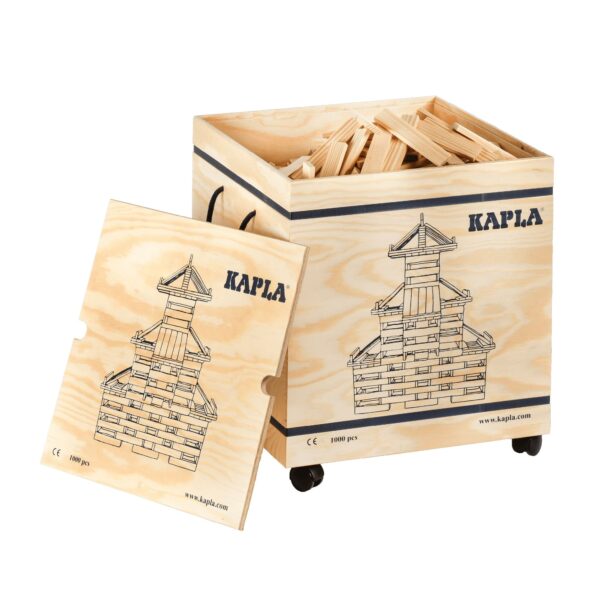 kapla 1000er holzkiste 6810 1 KAPLA 1000er Kasten Holzkiste mit 1.000 Holzplättchen