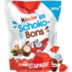 Kinder Schoko-Bons 300 g mit Milchcreme und zarter Vollmilchschokolade
