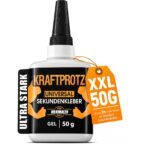 Sekundenkleber Universal Gel 50 g - Alleskleber Universalkleber CA Kleber 50 g Gel