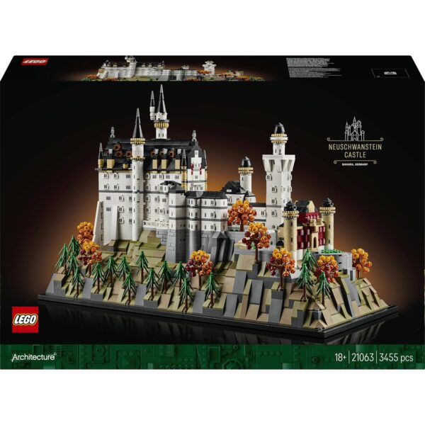 lego architecture schloss neuschwanstein 21063 LEGO Architecture Schloss Neuschwanstein 21063