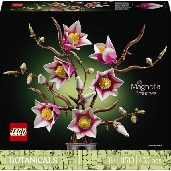 lego botanicals magnolienzweige 11510 LEGO Botanicals Magnolienzweige 11510