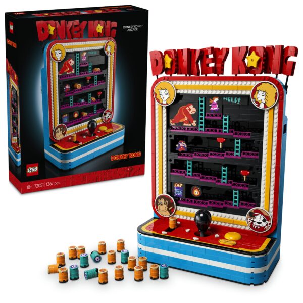 LEGO Donkey Kong Arcade (72051), LEGO Super Mario, 1371 Teile