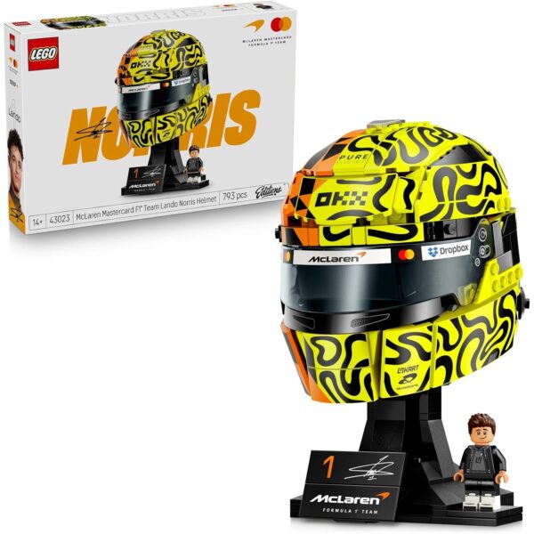 lego editions lando norris helm 43023 LEGO Editions McLaren Mastercard F1 Team Lando Norris’ Helm 43023