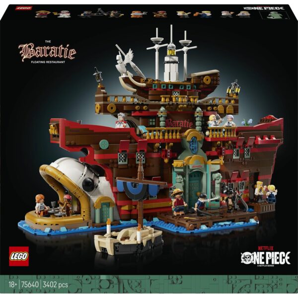 lego one piece baratie 75640 LEGO ONE PIECE Baratié, das Schwimmende Restaurant 75640