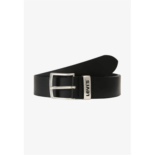levis new ashland guertel schwarz Levi's Herren New Ashland Gürtel aus schwarzem Leder